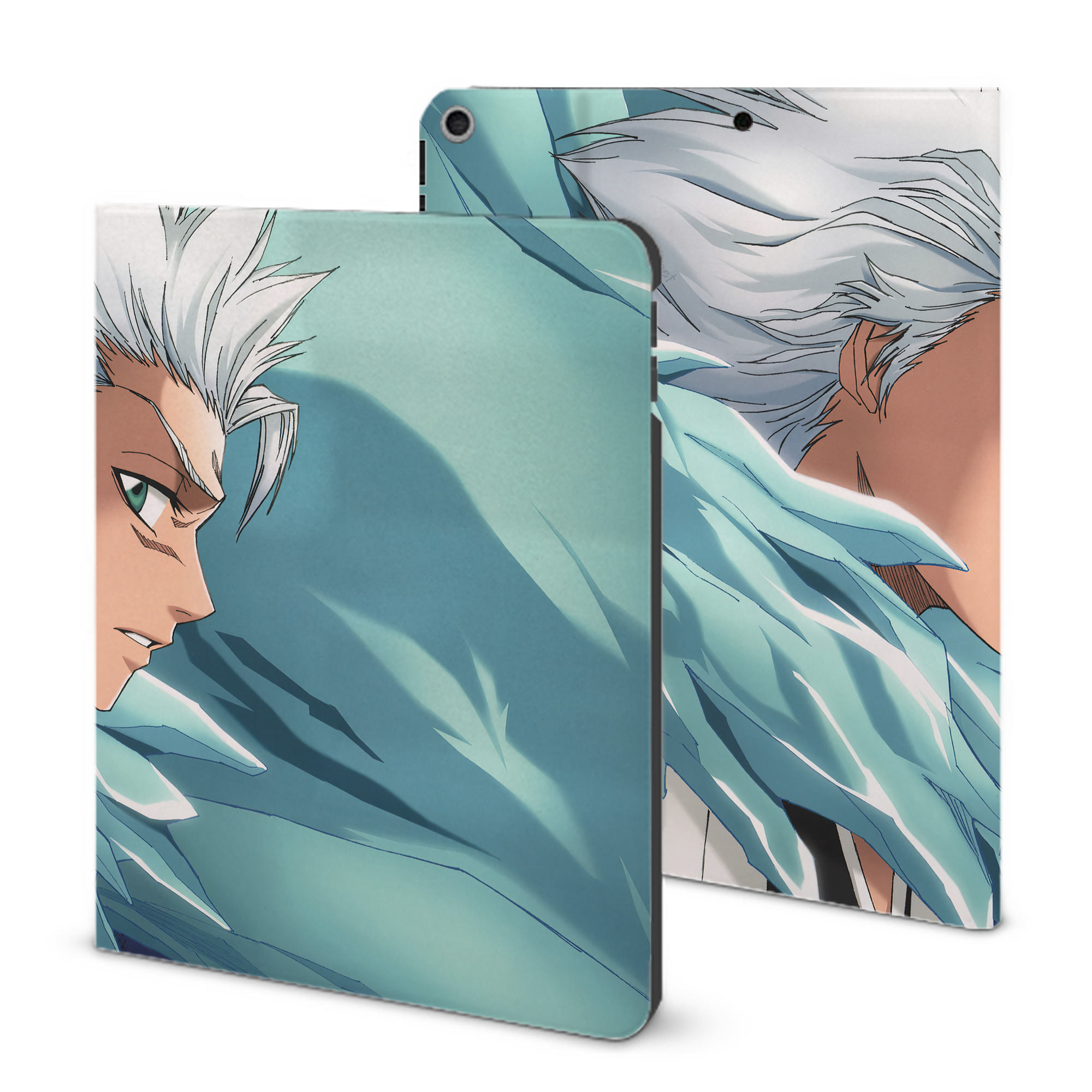 （画像用） ブリーチ BLEACH IPad ケース ブック型 PUレザー TPU 耐衝撃 軽量 薄型 ペン収納なし 全面保護 IPad 各モデル対応